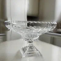 میوه خوری / دکوری / کریستال خورشیدی کار دست / نو