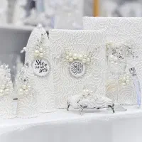 ست بله برون و مزون عروس|لباس|آران و بیدگل, |دیوار