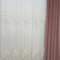 فروش،پرده پزیرایی همراه باشال درحد نو|پرده، رانر، رومیزی|بوئین زهرا, |دیوار