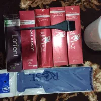 وسایل رنگ مو