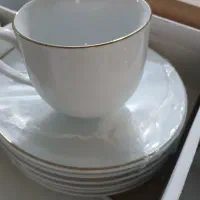 فنجان ونعلبکی چینی