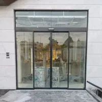 درب شیشه سکوریت اتوماتیک کشویی برقی آلمان