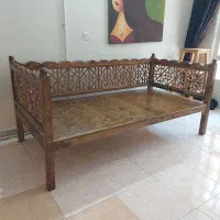 ۲ عدد تخت سنتی چوبی|صندلی و نیمکت|تهران, هروی|دیوار
