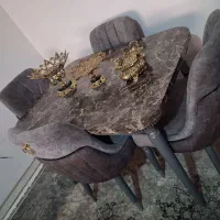 سرویس ناهار خوری|میز و صندلی غذاخوری|مشکین‌دشت, |دیوار