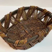 سبد چوبی|ظروف سرو و پذیرایی|قم, صفائیه|دیوار