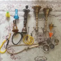 قلیان برنجنی و چوبی فوق العاده