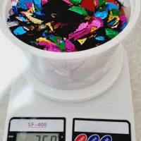 پولک چند رنگ