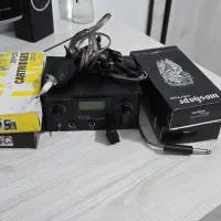 یک عدد دستگاه تتو گان و ترانس حرفه ای و سوزن|آرایشی، بهداشتی، درمانی|کنگاور, |دیوار