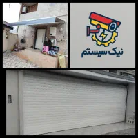 کرکره برقی،دوربین مداربسته،سایبان بازویی،جک درب