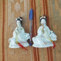 مجسمه زن چینی نوازنده