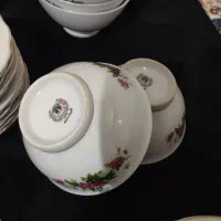 سرویس گل سرخی|ظروف سرو و پذیرایی|ساوه, |دیوار