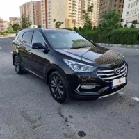سانتافه مدل ۲۰۱۷ مشکی بی رنگ|خودرو سواری و وانت|تهران, دریاچه شهدای خلیج فارس|دیوار