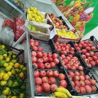 میز میوه فروشی شیب دار