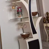 استند چوبی درختی، قفسه، کتابخانه