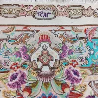 فرش زرنیم ابریشم