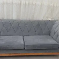 مبل 7 نفره مدل چستر در حد نو|مبلمان خانگی و میز عسلی|جم, |دیوار