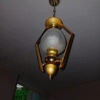 لوستر تک شاخه مناسب اتاق خواب|لوستر و چراغ آویز|شیراز, گل سرخ|دیوار