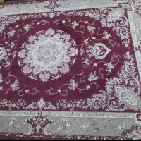 فروش یک جفت فرش  ۱۲ متری  زرشکی