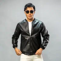 کاپشن چرم مردانه باکیفیت /پرداخت درب منزل