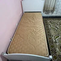 تخت یک نفره همراه تشک|تخت و سرویس خواب|سیاهکل, |دیوار