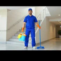 نظافت راه پله