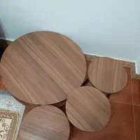 میز عسلی بزرگ و کوچک ۴ عددی