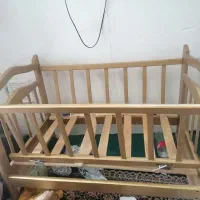 تخت کودک چوبی
