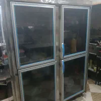 یخچال یک مترو نیمی ویترینی