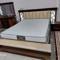 سرویس خواب کامل .همراه با تشک طبی کلاسیک برندپرقو