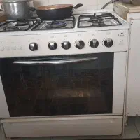 اجاق گاز فر دار پنج شعله تر تمیز