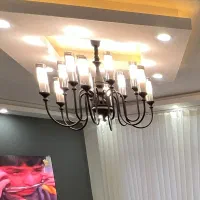 لوستر|لوستر و چراغ آویز|رشت, جانبازان|دیوار