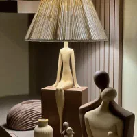 ست کامل آباژور ،جا دستمال و مجسمه