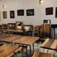 آینه میزو صندلی|مبلمان خانگی و میز عسلی|خمینی‌شهر, |دیوار