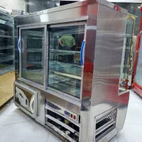 یخچال مکعبی ویترینی نما دودی درحد|فروشگاه و مغازه|نسیمشهر, |دیوار