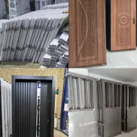 چوبی اتاقی درupvcدرب سرویس ضدسرقت ترک قفل کاله