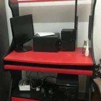 فروش ست میز کامپیوتر ، کتابخانه و صندلی چرخشی