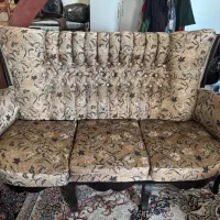 مبل هفت نفره و میز عسلی|مبلمان خانگی و میز عسلی|شلمان, |دیوار