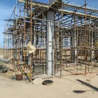 داربست فلزی و کفراژبندی عرش|خدمات پیشه و مهارت|بشاریات, |دیوار