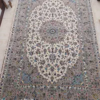 فرش دستباف گل ابریشم