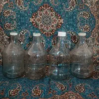 بطری شیشه ای 4لیتری