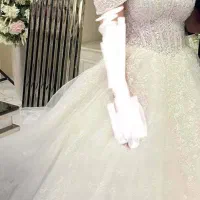 لباس عروس اروپایی دانتل فرانسه