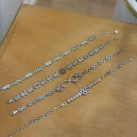 دستبند نقره بی نهایت|جواهرات|قم, انسجام|دیوار