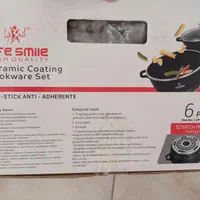 قابلمه گرانیتی ۶ پارچه لایف اسمایل|ظروف پخت‌وپز|ارومیه, |دیوار