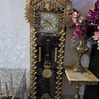 ساعت ایستاده طرح برنز