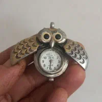 ساعت جغدنشان|کلکسیون اشیاء عتیقه|لنجان, |دیوار