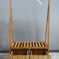 رگال چوبی با طبقه|جاکفشی، کمد، دراور|تهران, منیریه|دیوار