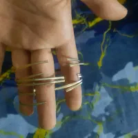 ۶عدد النگو قیچی شده|جواهرات|قم, زینبیه|دیوار