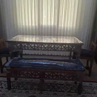 میز ناهارخوری تمام چوب راش|میز و صندلی غذاخوری|فردوسیه, |دیوار