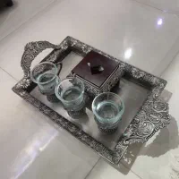 سینی چای سیلور|ظروف سرو و پذیرایی|اراک, |دیوار