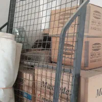 تخت فنری و درب چوبی